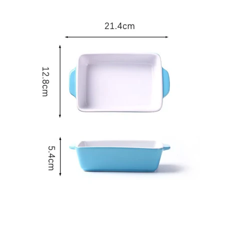 Fuente Individual Rectangular Porcelain Largo 21cm x Ancho 12cm x Alto 5cm Fuente Individual Rectangular Porcelain Largo 21cm x Ancho 12cm x Alto 5cm