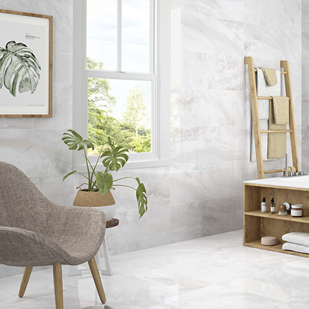 PORCELANATO DIVA PEARL "A" 25X75 CM Porcelanato Diva Pearl "a" 25x75 Cm