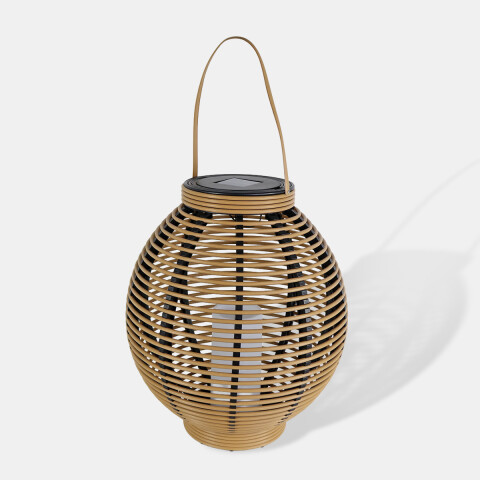 LAMPARA COLGANTE C/LUZ SOLAR 43X38CM Unica