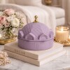 DECORACION CROWN Rosa - UNICO