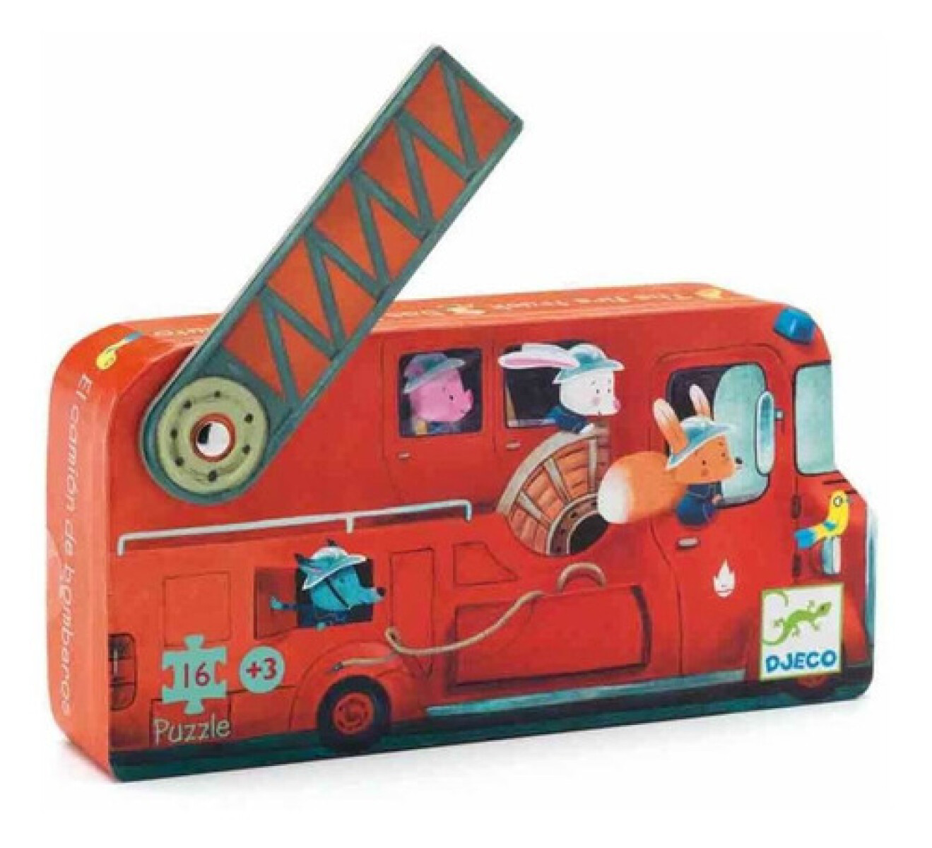 PUZZLE DJECO BOMBEROS - UNICO 
