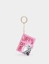Llavero Silicona Llavero & Charm Libreta Jazz Club - Rosa Claro