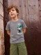 REMERA SIMIL THIAGO GRIS MELANGE M