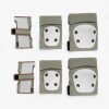 Set seguridad rodilleras, coderas y muñequeras KIKKABOO green army