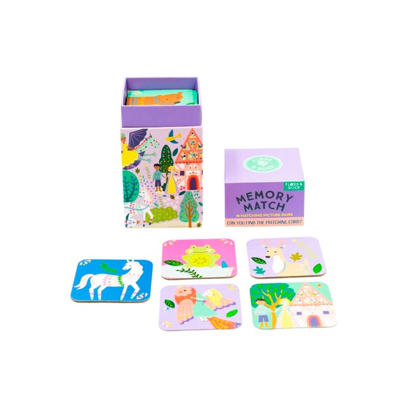 Juego de memoria 36 cartas Princesas