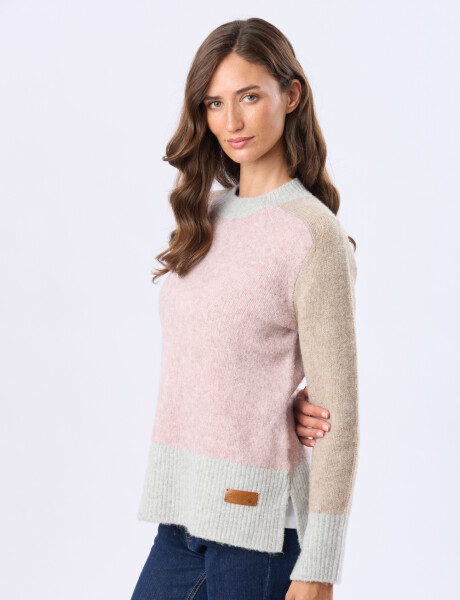 BUZO TEJIDO DE ABRIGO Rosa