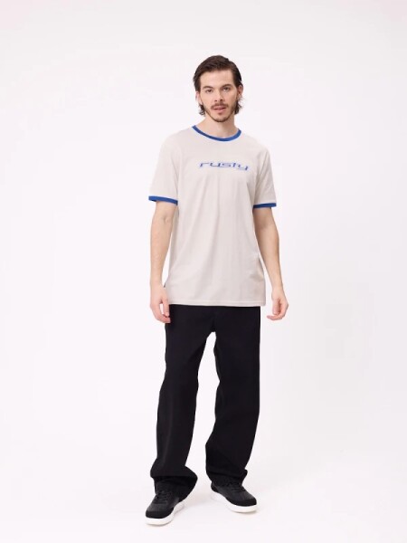 T-SHIRT RUSTY GALENCI GRIS