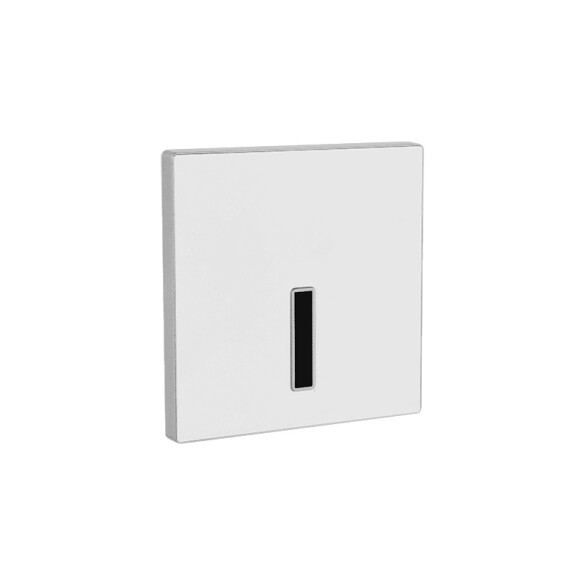 Emb pared cuad bco 1.5W cálida IP65 85-265v 75lm ZU0408