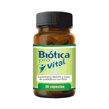 Biótica Vital Probióticos con Prebióticos 30 cap Biótica Vital Probióticos con Prebióticos 30 cap