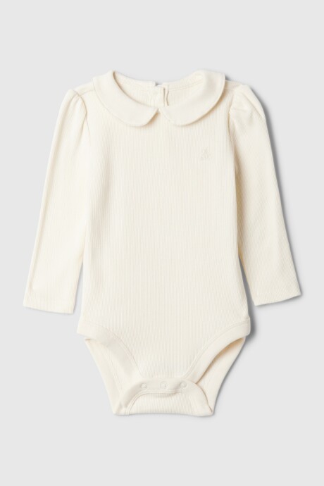 Body Manga Larga Bebé Ivory Frost