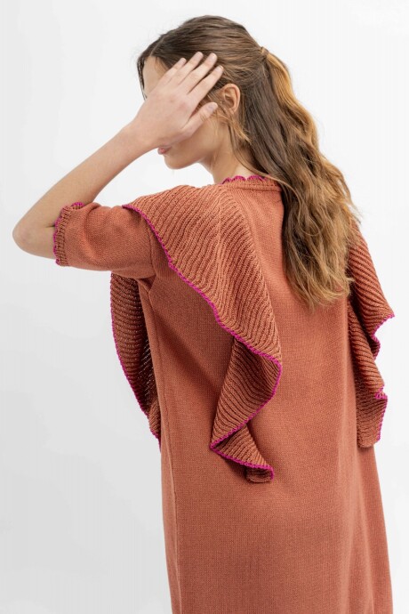 Vestido Gloria Terracota