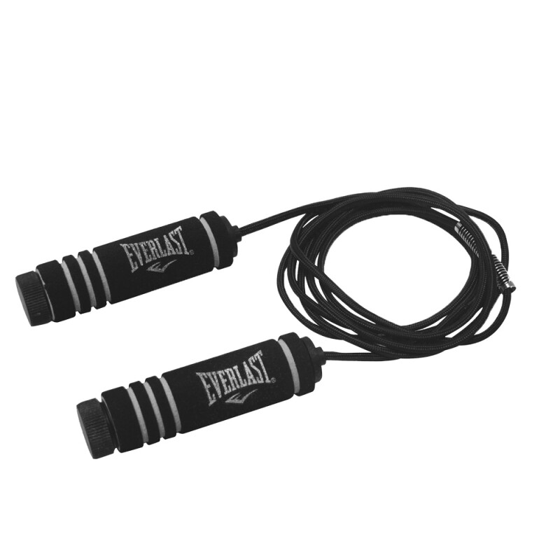 Cuerda de saltar Everlast Negro