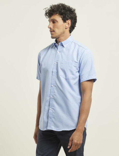 012475 CAMISA HARRINGTON URBAN Celeste/azul