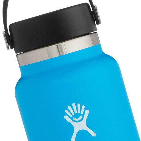 Botella Hydro Flask 32 Oz Wide Mouth Flex Cap Celeste