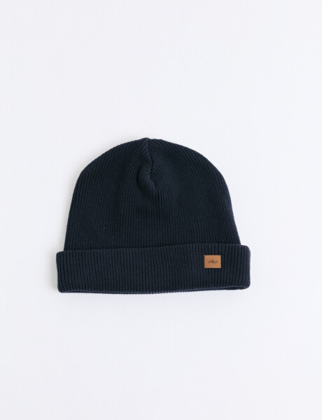 700515 GORRO TEJIDO HARRY Azul Oscuro