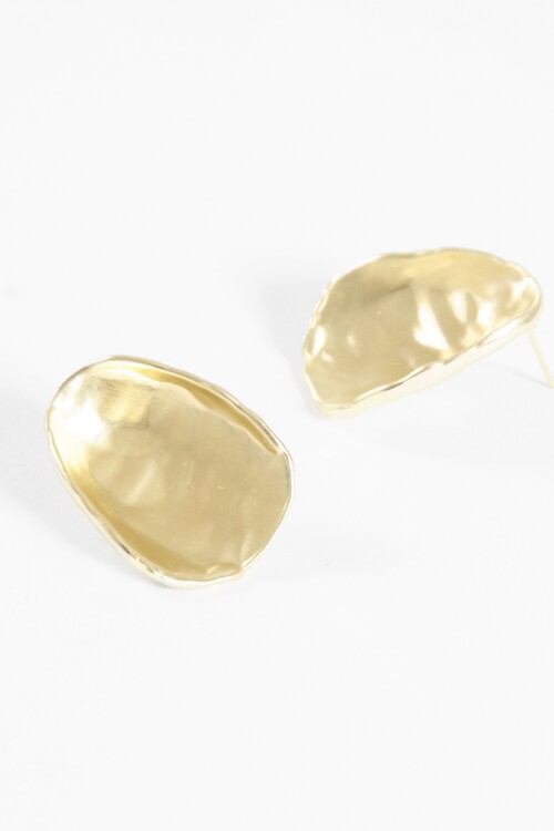 Caravanas texture dorado