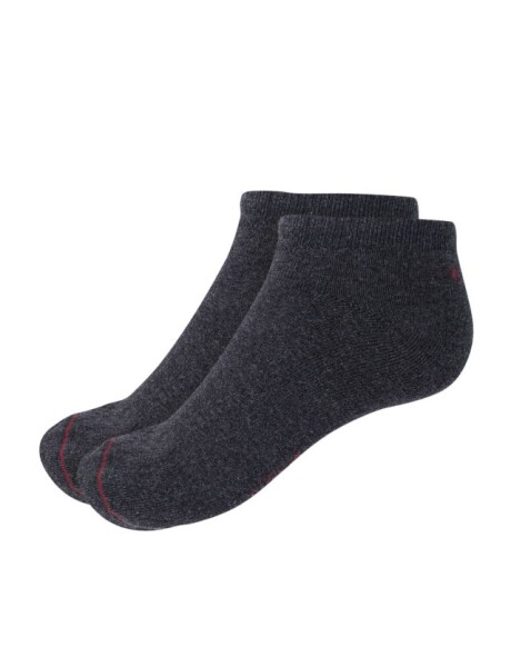 SOQUETES GRUESOS/PACK X 3 Gris