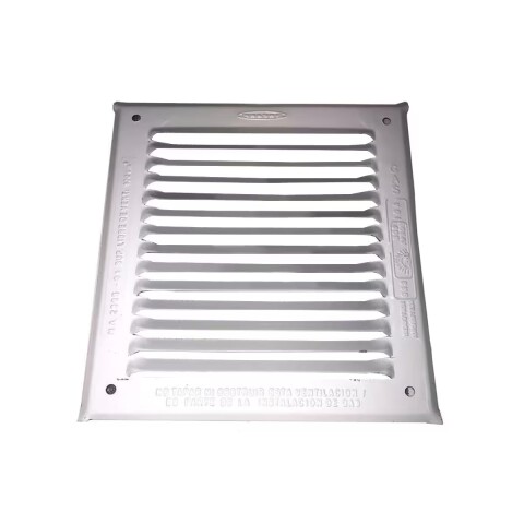 Rejilla ventilación esmaltada 15x15cm Rejilla Ventilación Esmaltada 15x15cm