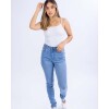 Pantalón de jeans par Mujer Skinny Fit UFO Candy Celeste Pantalón de jeans par Mujer Skinny Fit UFO Candy Celeste