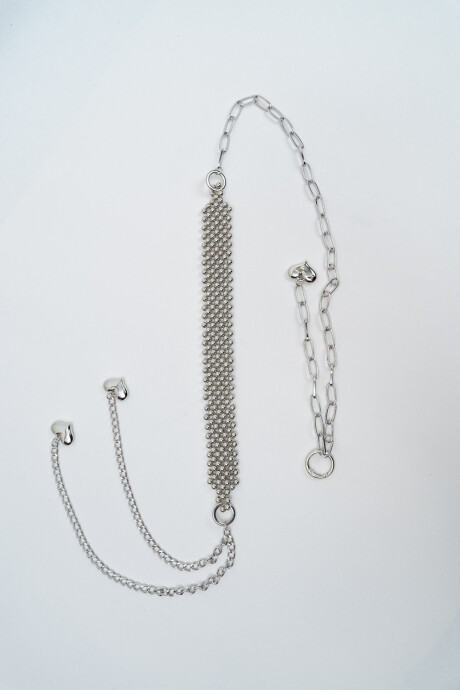 Cinturón Pecu Plateado