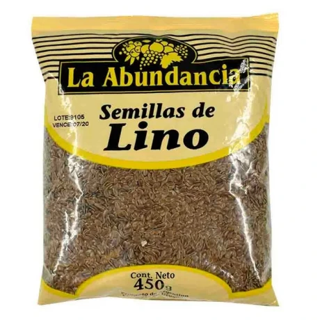 SEMILLAS LINO LA ABUNDANCIA 450 GRS SEMILLAS LINO LA ABUNDANCIA 450 GRS