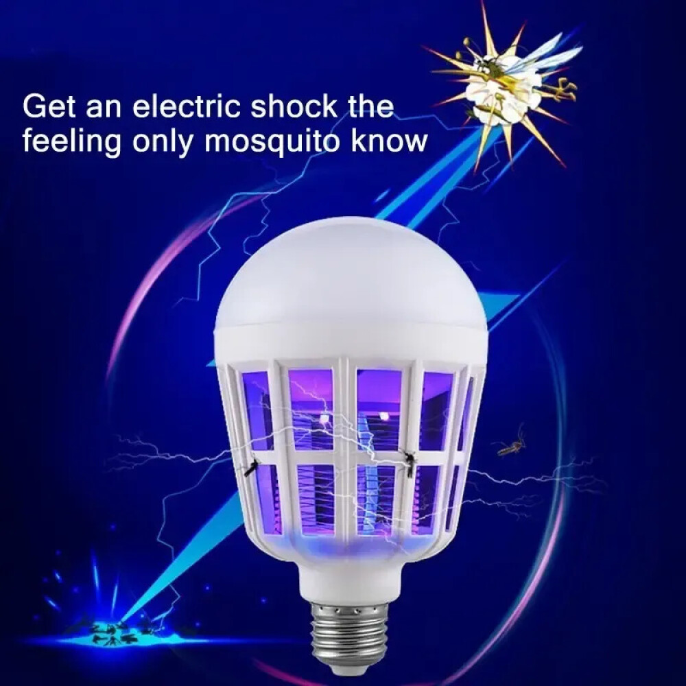 Foco Lámpara Led Mata Mosquitos Insectos Foco Lámpara Led Mata Mosquitos Insectos