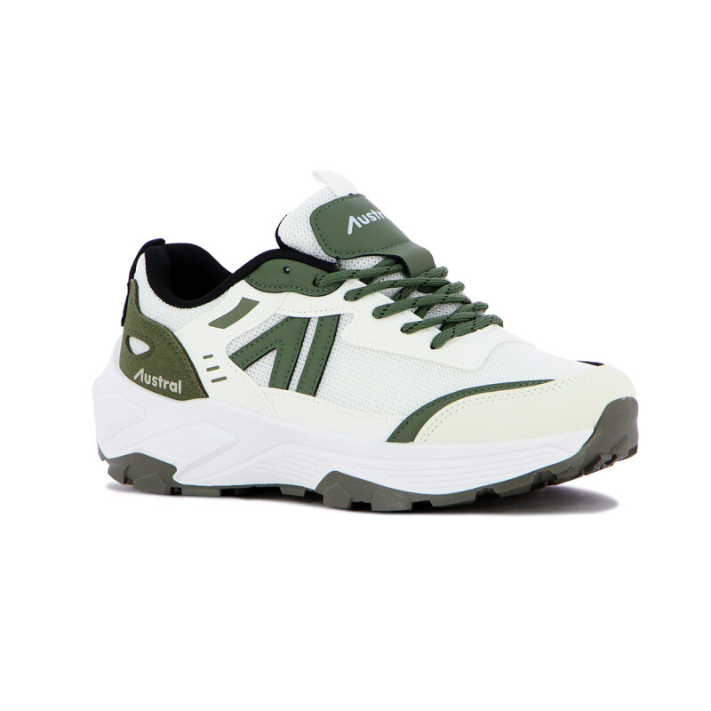 Austral Champion Lifestyle de Hombre BANGKOK - Blanco/Verde Blanco-Verde