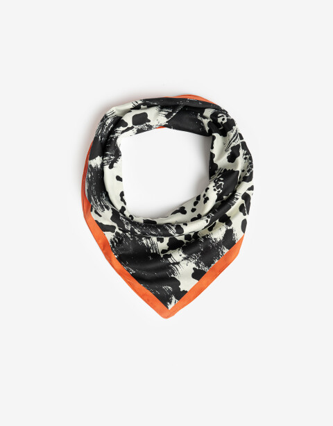 Pañuelos Raso Estampados Varios Pañuelo Snake - Combinacion Bicolor