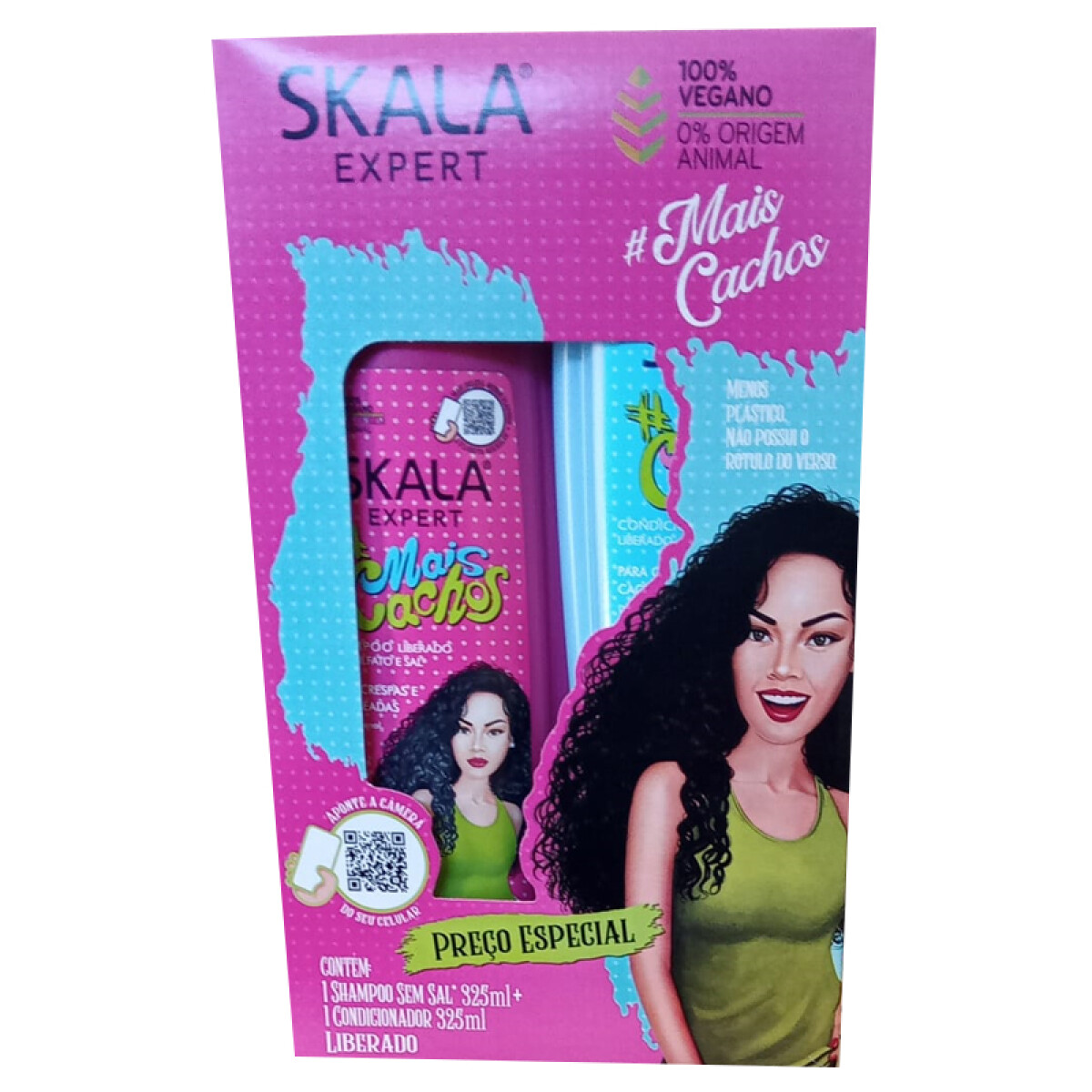 Shampoo + Acondicionador SKALA KIT Pack X2 325Ml - Mais Rizos 