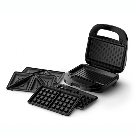Sandwichera PHILIPS HD2350/80 750W 3 Juegos De Placas Para Diferentes Preparaciones Sandwichera PHILIPS HD2350/80 750W 3 Juegos De Placas Para Diferentes Preparaciones