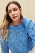 SWEATER SAMA Celeste Cielo