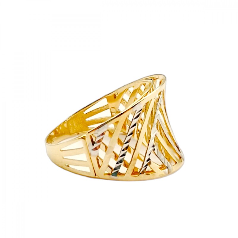 Anillo Calado-Oro bajo-Sin Piedra-AN8182 sinpiedra