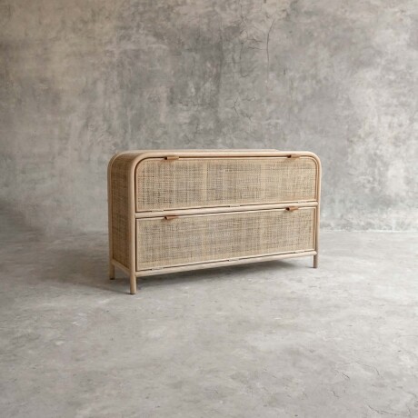 CÓMODA RATTAN NATURAL-BEIGE QUEBEC