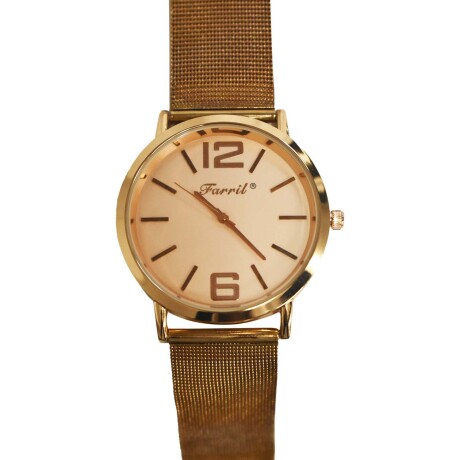 Reloj de Pulsera para Mujer Diseño Moderno Urbano Elegante Cobre