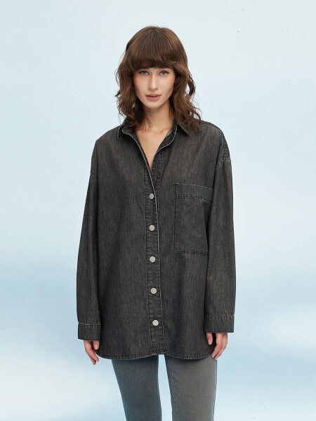 CAMISA MONTEGO GRIS CLARO