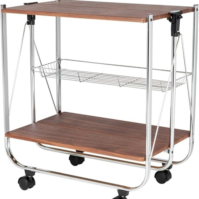 Carrito de servicio Dinett DELUXE NOGAL Wenko Carrito de servicio Dinett DELUXE NOGAL Wenko