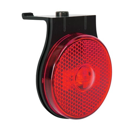 FAROL - LATERAL REDONDO 65MM ROJO BIVOLT C/ FICHA MULTILIGHT FAROL - LATERAL REDONDO 65MM ROJO BIVOLT C/ FICHA MULTILIGHT