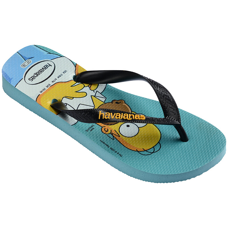 Ojotas Havaianas Simpsons Azul