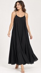VESTIDO MALTA NEGRO