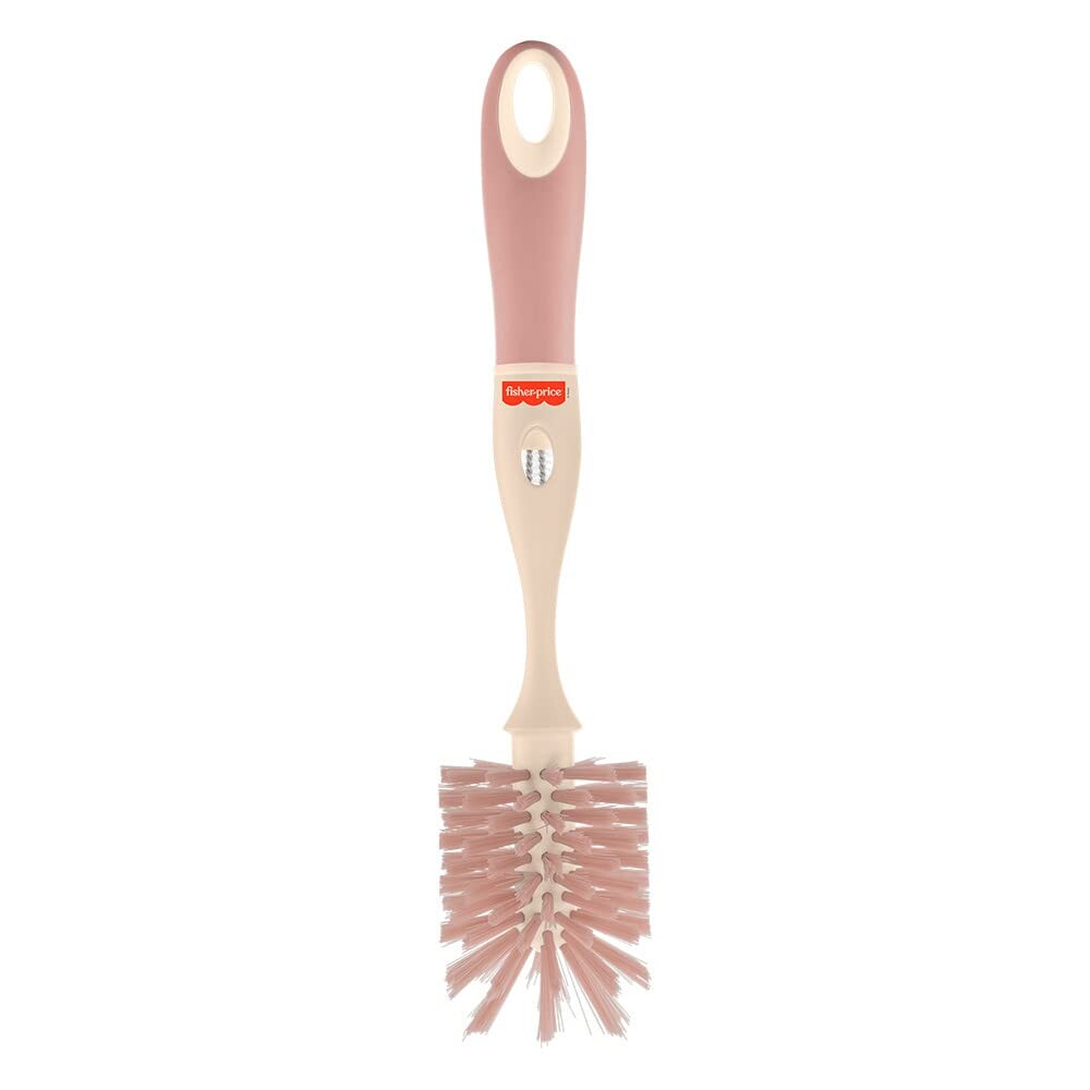 Cepillo limpia biberon fisher price rosado