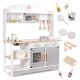 Cocina De Madera Didáctica Con Accesorios Infantil Multicolor