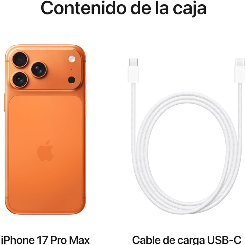 PREVENTA Celular Apple iPhone 17 Pro Max 256GB 12GB Orange PREVENTA Celular Apple iPhone 17 Pro Max 256GB 12GB Orange
