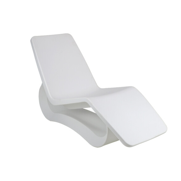 Reposera blanca en polipropileno "OCTO" -TRAMONTINA TD0780