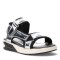 Sandalias de Niña MINI Miss Carol TUNIA deportiva de charol Plateado