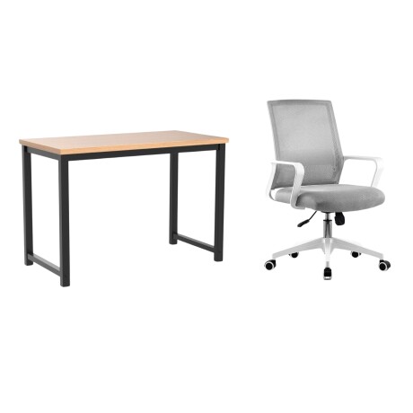 Combo Oficina Lumax Escritorio Funcional + Silla Ergonómica Combo Oficina Lumax Escritorio Funcional + Silla Ergonómica