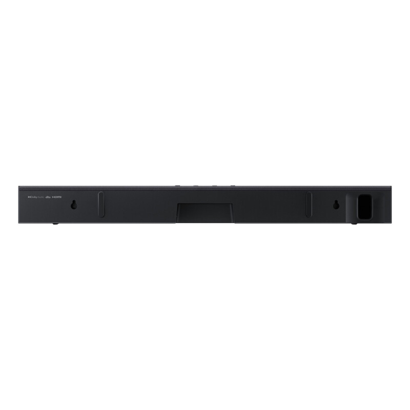 Barra de sonido B400F Serie B 2.0 con woofer y Dolby 2.0 2025 Samsung Unica