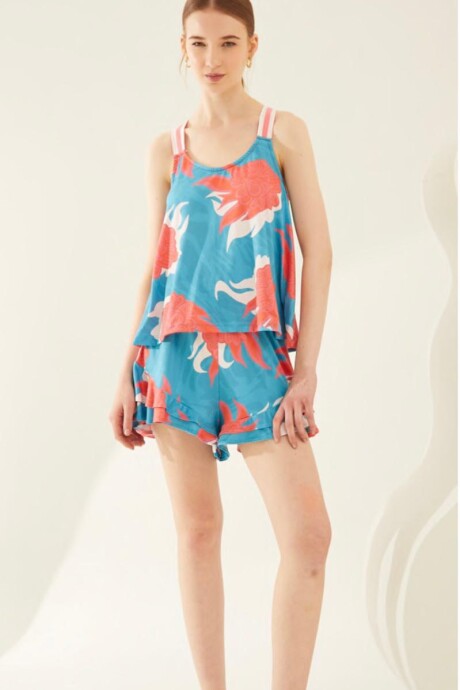 SHORT BARI TURQUESA SHORT BARI TURQUESA