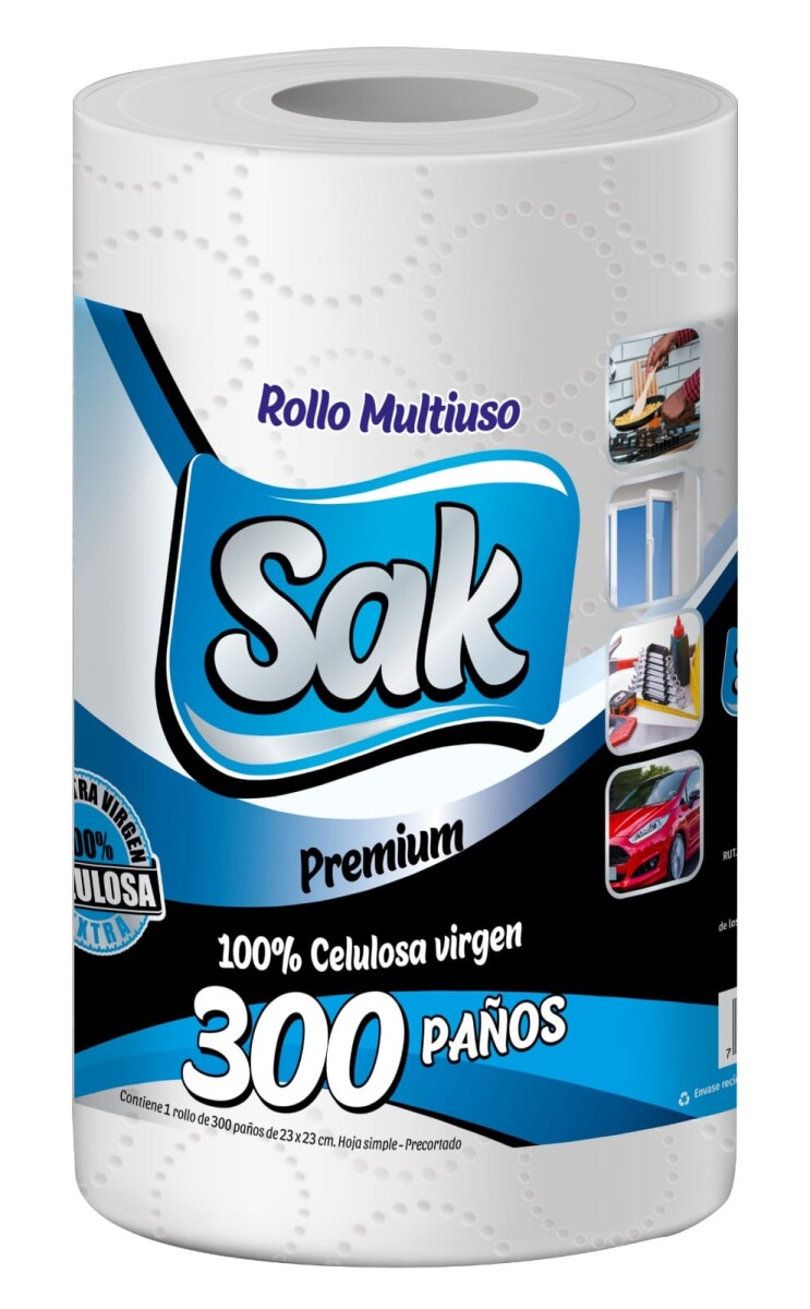 Toalla de cocina Sak - rollo x 300 unidades 