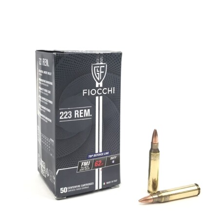 BALA FIOCCHI CAL 223 REM 62GRS FMJ FIO/705556 BALA FIOCCHI CAL 223 REM 62GRS FMJ FIO/705556