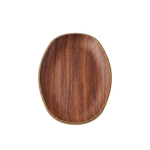 MINI BANDEJA OVAL MARRON Unica